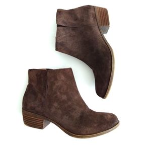 Lucky Brand Chocolate Brown Bennisa Boots 10M